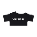 Women's Wūrk Off-the-Shoulder Crop T-Shirt