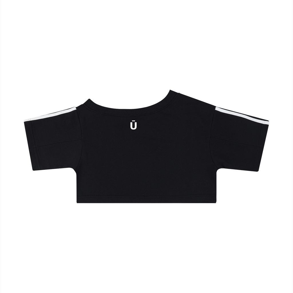 Women's Wūrk Off-the-Shoulder Crop T-Shirt